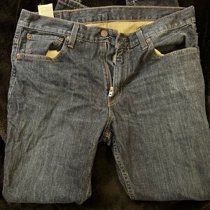 Levi's Men's Straight Jeans - Dark Blue